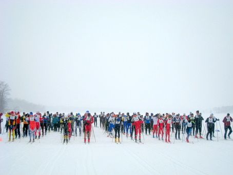 Snowy start to the 2008 Lotvola Cup