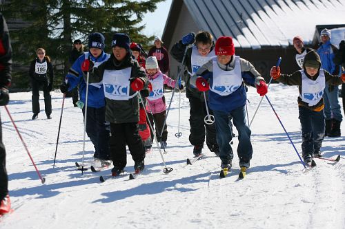 Start of the Kids Race, Lotvola Cup 2009