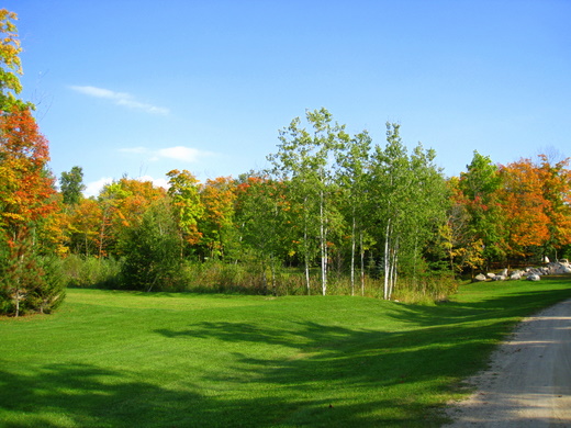 Gorgeous weather this past week highlighting the Fall colors around Maplelag.