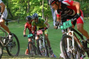 Exciting elbow to elbow racing during the short track.