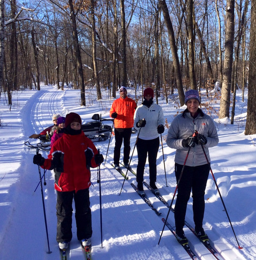 Surly family out for a afternoon ski on JibFly. January 23rd, 2014.