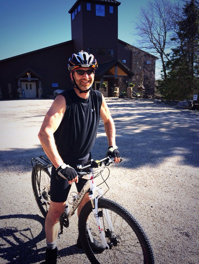 Stefan Helgeson heading out for a afternoon ride. May 22nd, 2014.