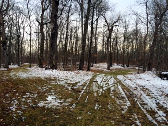 Just a few scattered patches of snow on the trails Friday morning. November 7th, 2014.