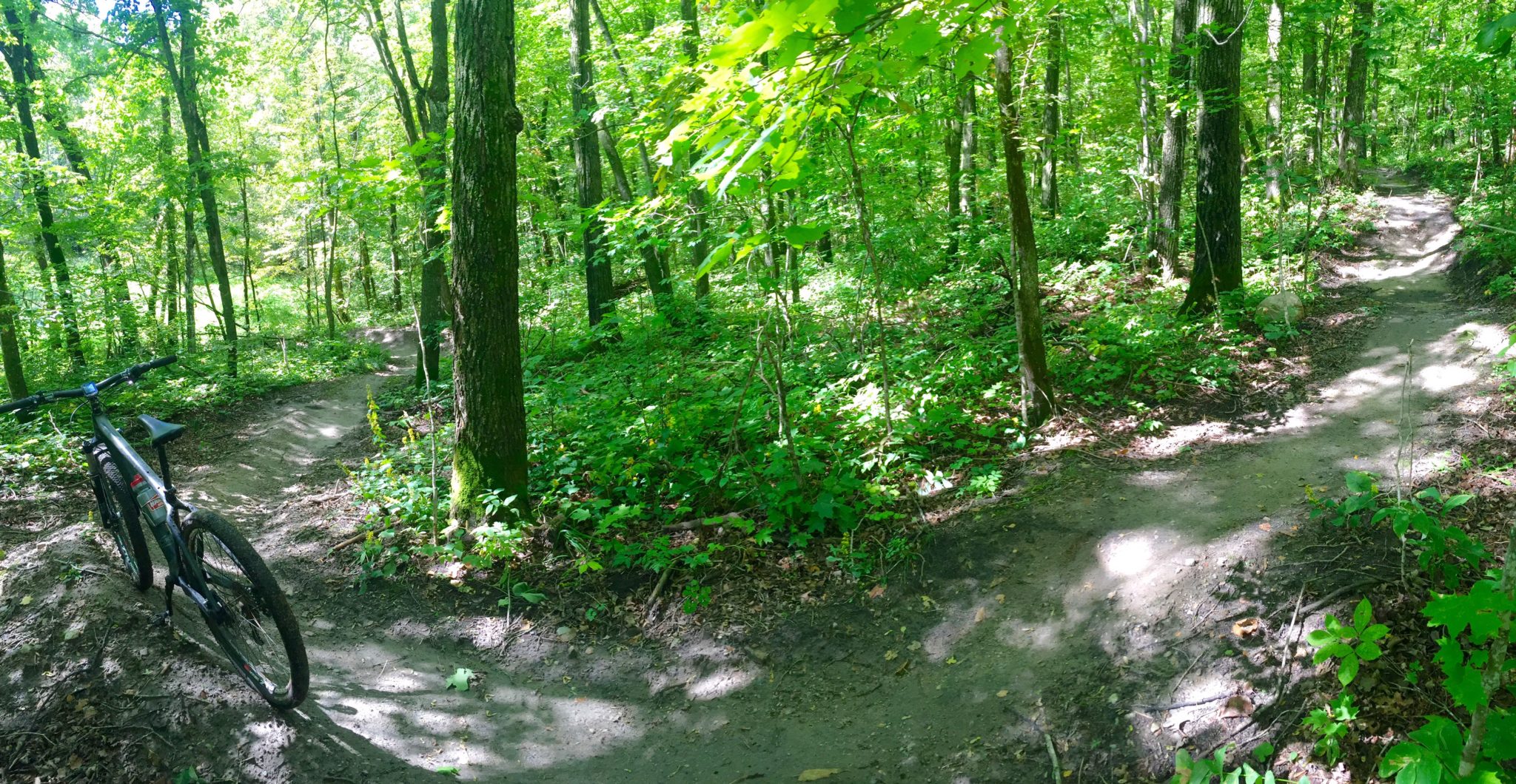 Hudson's Hula singletrack on Twin Lakes loop. September 8th, 2016.