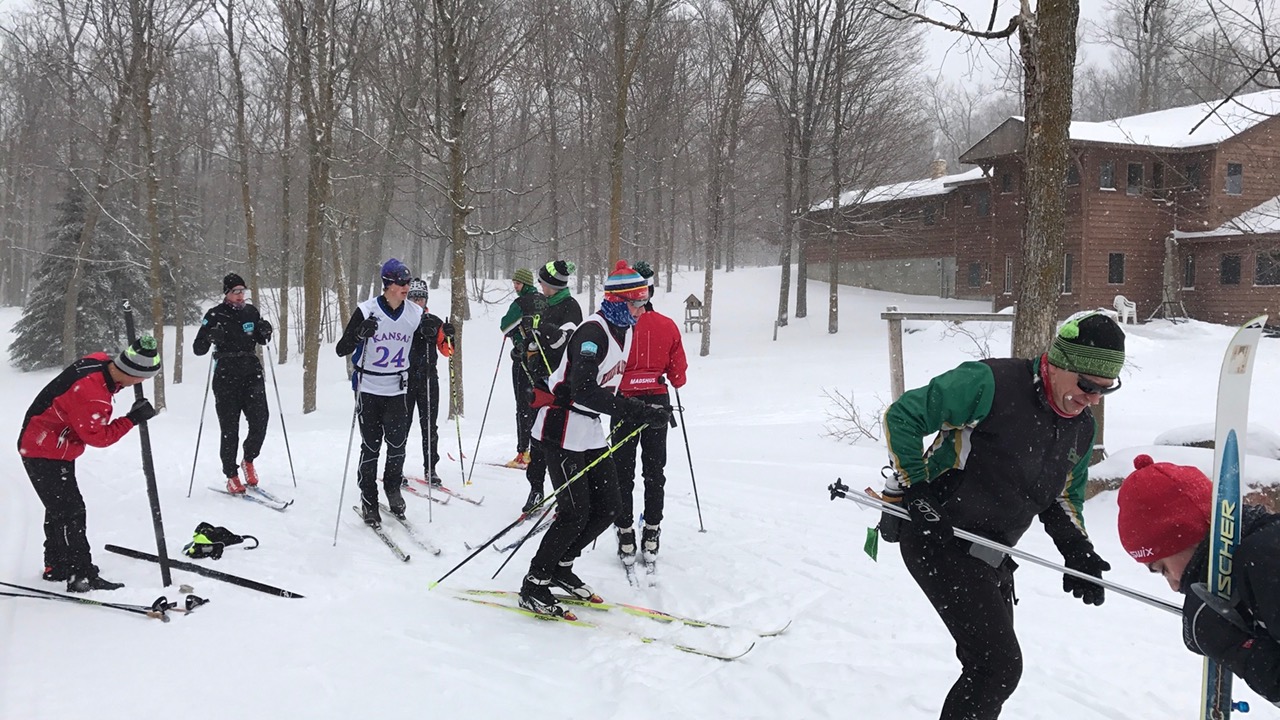 Edina Nordic Ski team heading out
