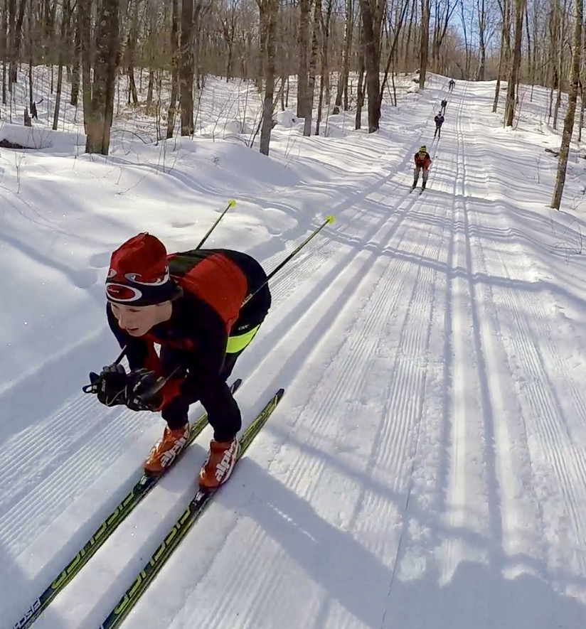 Fast tracks fast skiing! February 12th, 2017.