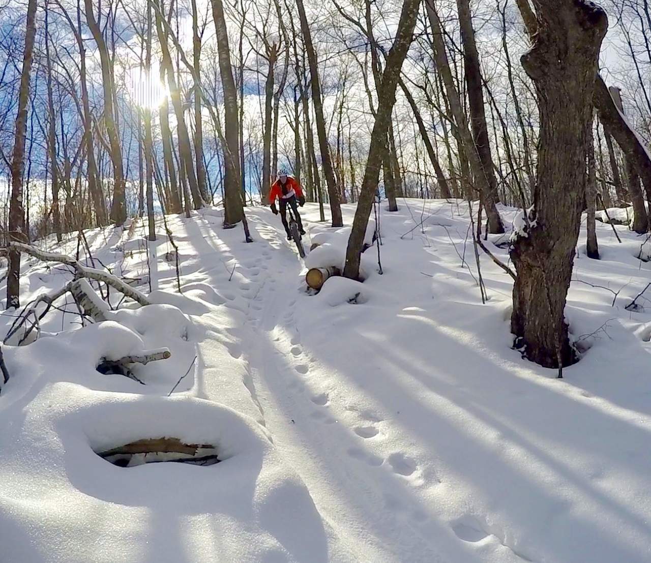 Ben Olson on Twin Lakes singletrack