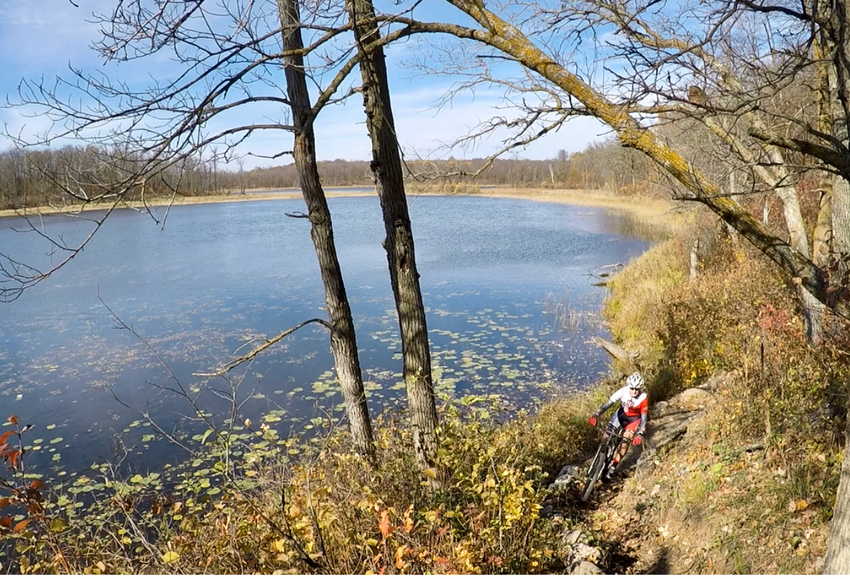 Twin Lakes singletrack, October 12th, 2017.