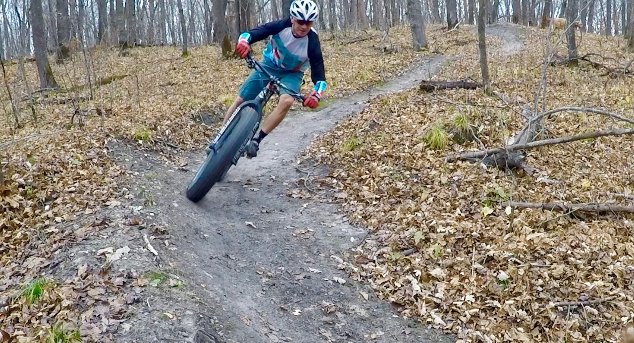 Hudson's Hula trail segment, Twin Lakes singletrack. October 22nd, 2017.