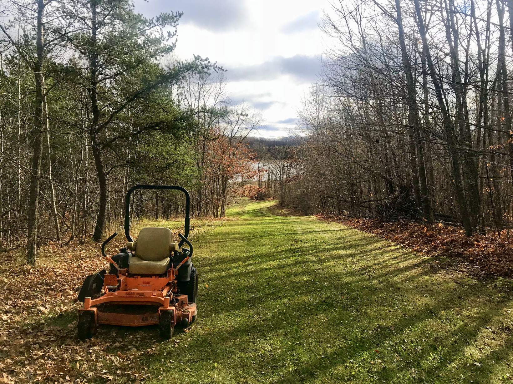 One more clearing on Suicide Hill, October 24th, 2017.